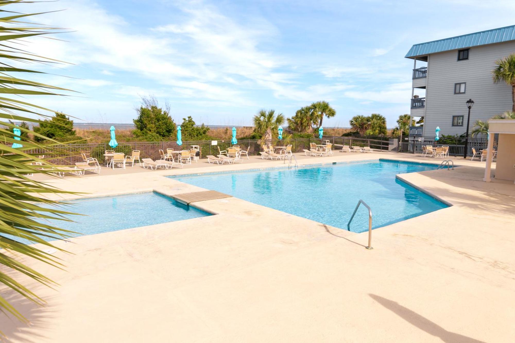 Private Balcony - Beach - Pool And Pickleball Lägenhet Tybee Island Exteriör bild